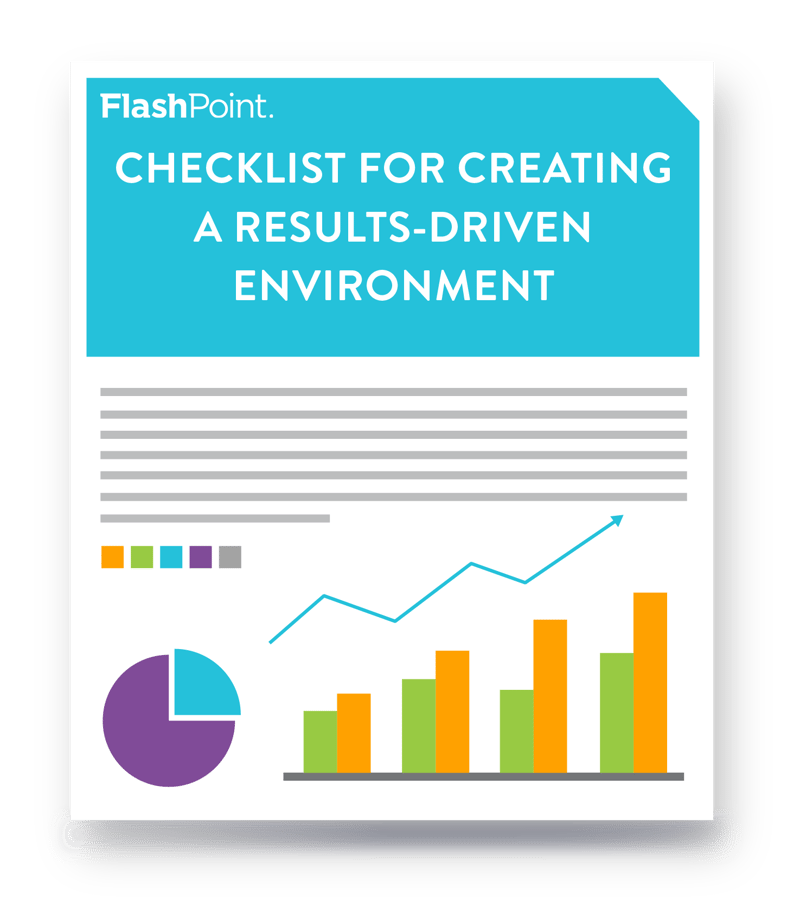 Infographic Checklist for Creating a Results Driven Environment